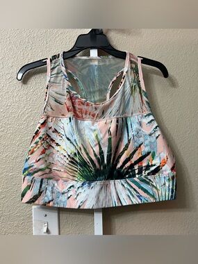 Fabletics Marcia Sports Bra in Marbella Print.